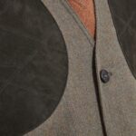 Ptarmigan Tweed Waistcoat II – Loden Green Herringbone