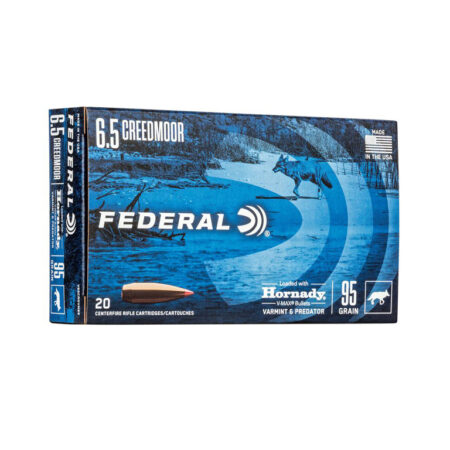 Federal Hornady 95 grain V-MAX 6.5 Creedmoor
